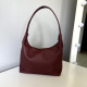 Практичная, женская кожаная практичная сумка "Аляска" с натуральной кожи (Бордовая)