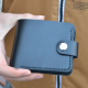 Мужской кошелёк с натуральной кожи "Bifold" Глянцевый