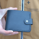 Мужской кошелёк с натуральной кожи "Bifold" Матовый