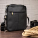 Вместительная и качественная сумка через плечо с натуральной кожи